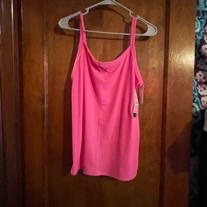 NOBO WALMART Strechy Pink Tank Top